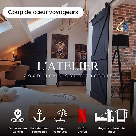 Ferienwohnung L'Atelier - Au Pied Des Quais Dunkirk Exterior foto