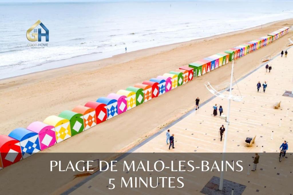 Ferienwohnung L'Atelier - Au Pied Des Quais Dunkirk Exterior foto