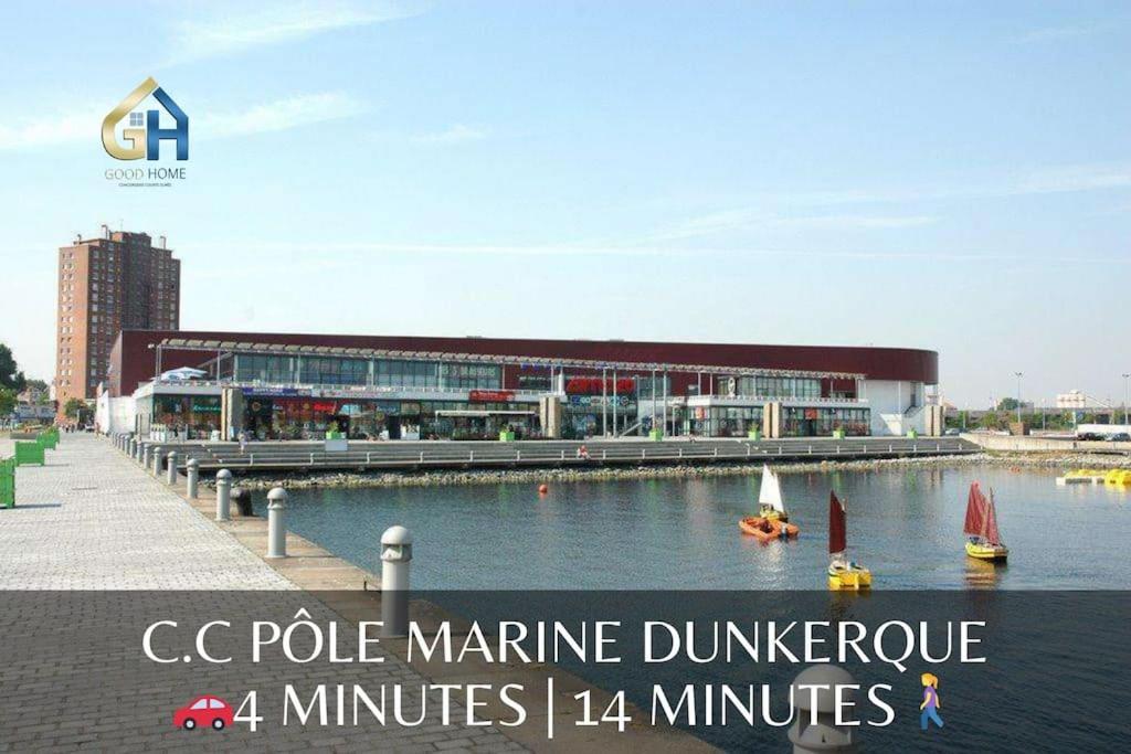 Ferienwohnung L'Atelier - Au Pied Des Quais Dunkirk Exterior foto